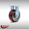 Service Caster 5 Inch Stainless Steel Poly on Aluminum Wheel Rigid Caster with Roller Bearing SCC-SS30R520-PAR - alternate 6